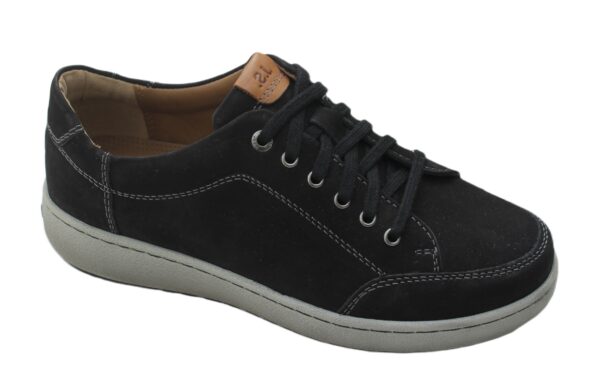 JSH005 Josef Seibel sneaker “David 03” zwart nubuck