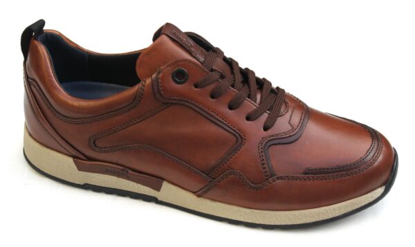 SH017 Sioux sneaker “Rojaro 713” cognac leer