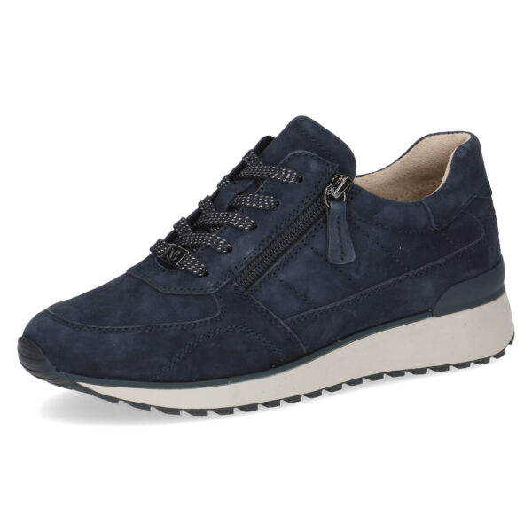 Caprice sneaker donkerblauw suède art. 9-23701-41-857