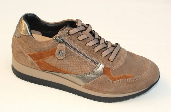 Helioform sneaker taupebeige suède