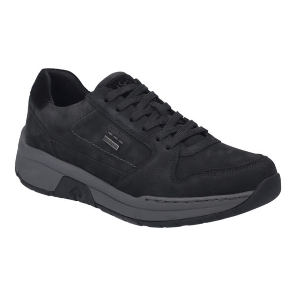 Josef Seibel sneaker roll on met Tex Mitchell 50 zwart nubuck