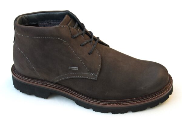 Sioux half hoge veterboot Adalrik 716 Tex-H donkergrijs nubuck