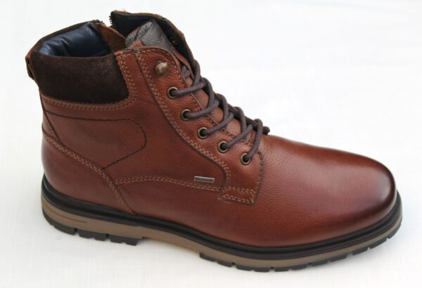 Sioux hoge veterboot Jadranko-700-Tex cognac bruin leer